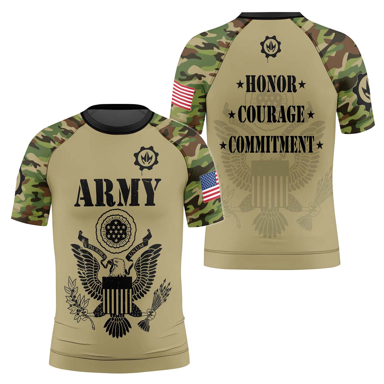 US Navy Kids Rash Guard