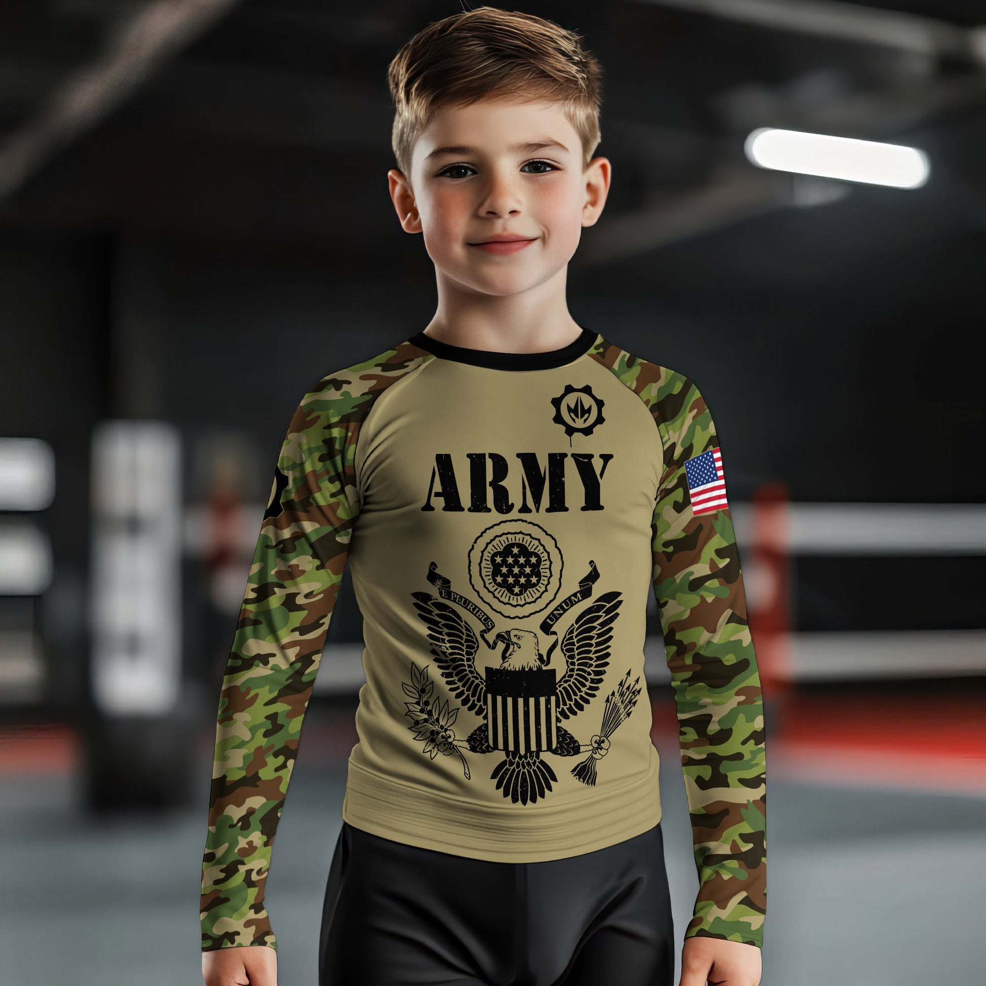 US Navy Kids Rash Guard