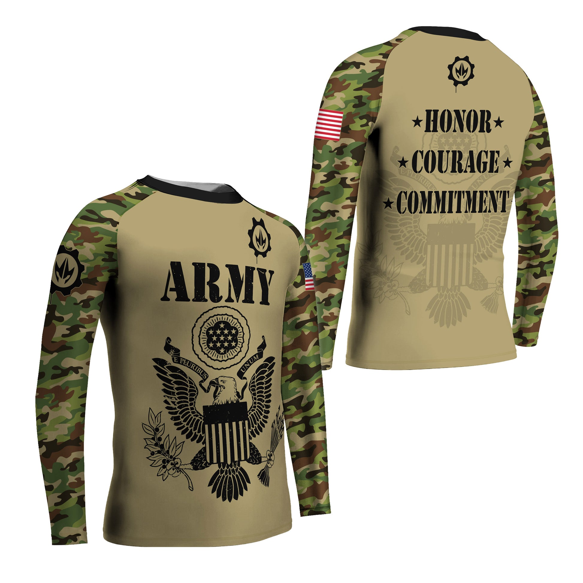 US Navy Kids Rash Guard