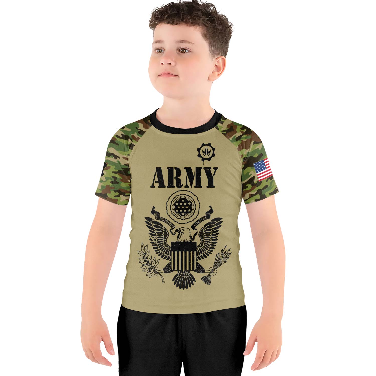 US Navy Kids Rash Guard