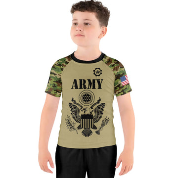 US Navy Kids Rash Guard