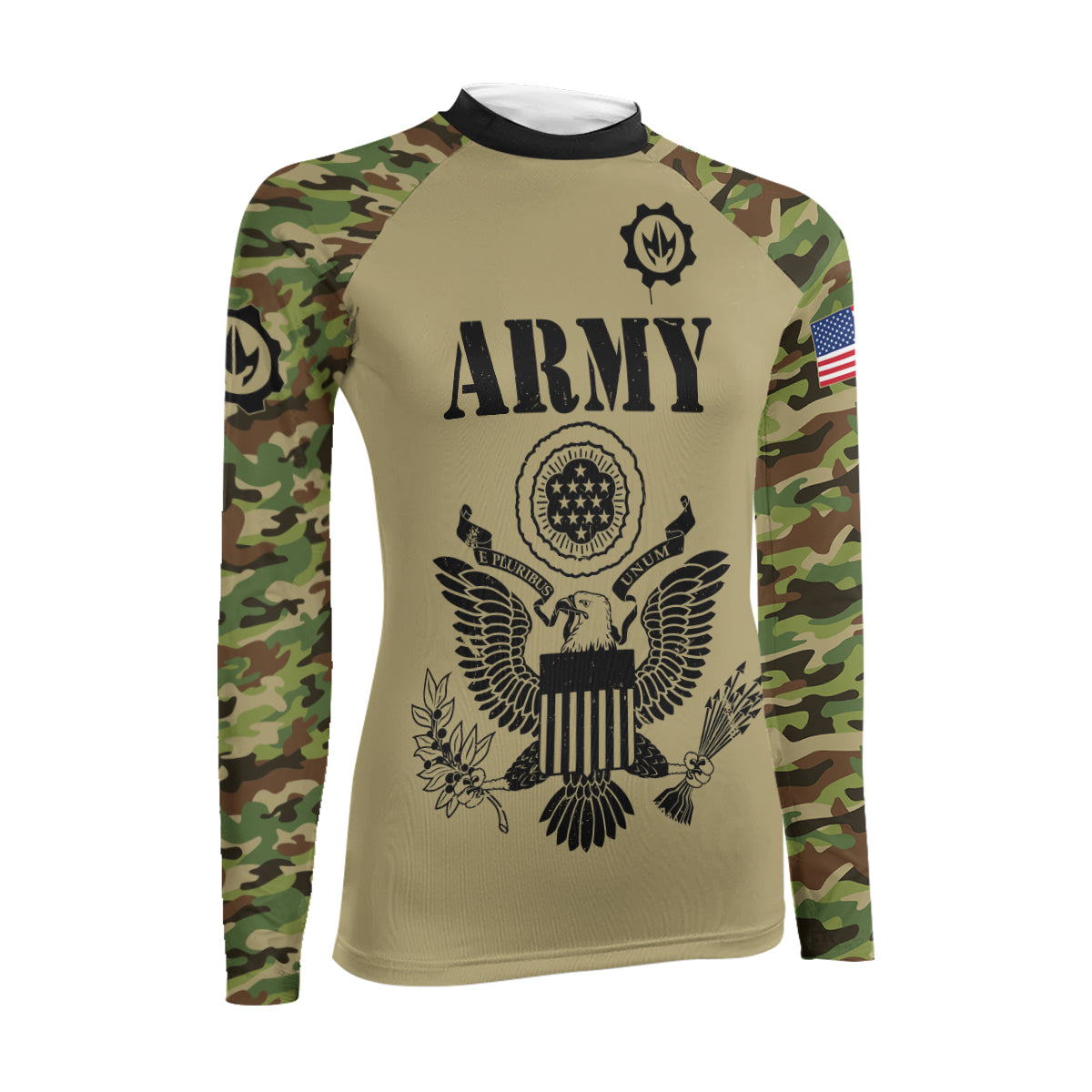 US Navy Women's Long Sleeve Rash Guard