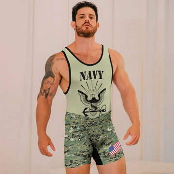 US Navy Wrestling Singlets