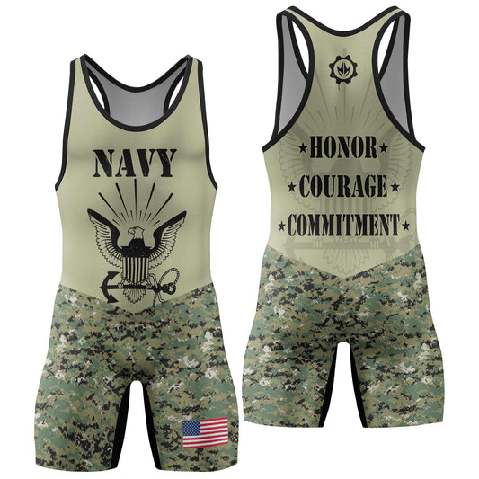 US Navy Wrestling Singlets