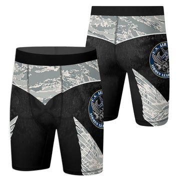 US Skull Airforce Compression Shorts