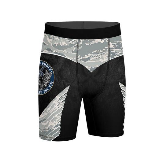 US Skull Airforce Compression Shorts