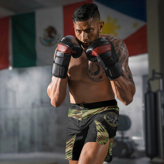 US Skull Army Fight Shorts