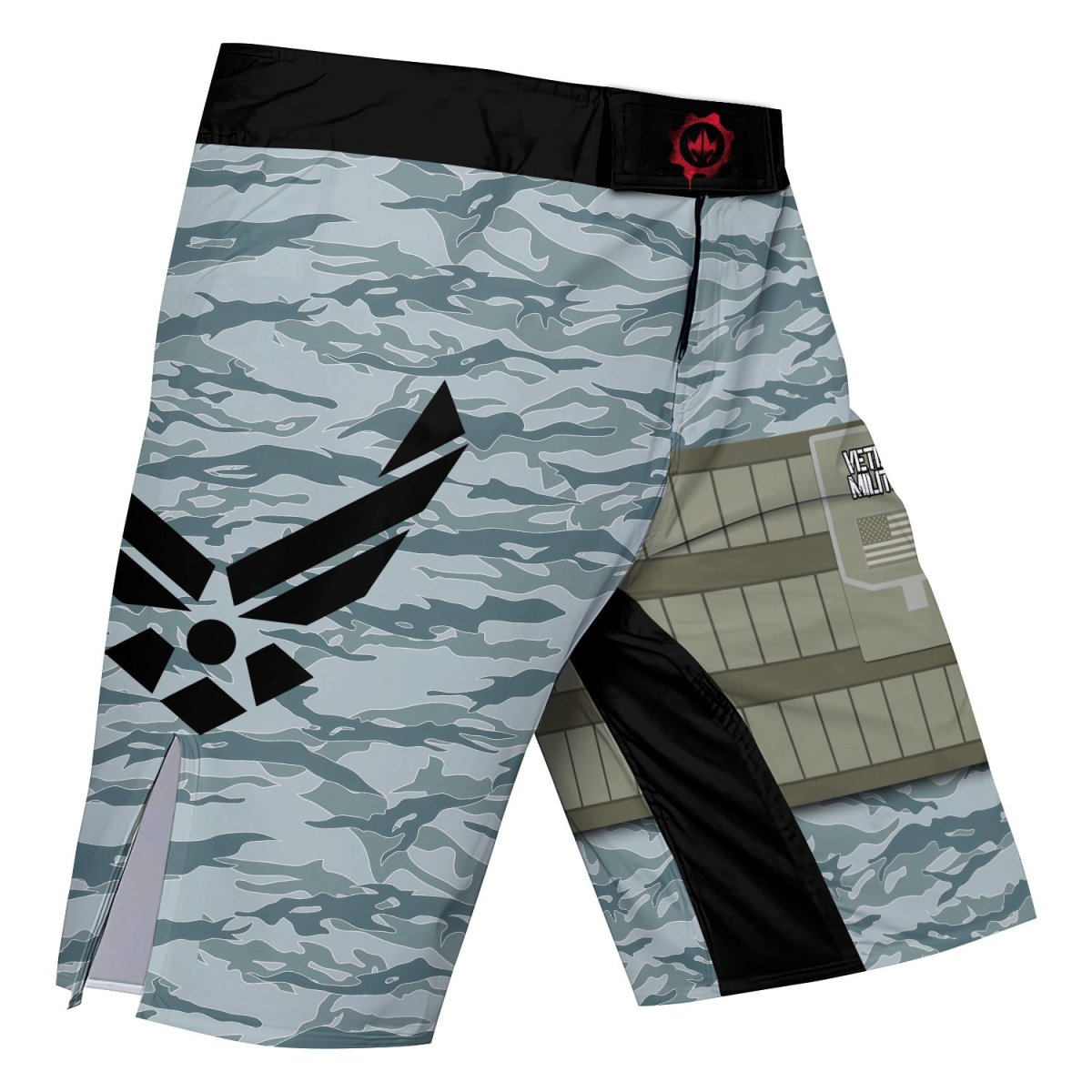 USA Air Force Veteran Military Fight Shorts - BattleFitGear