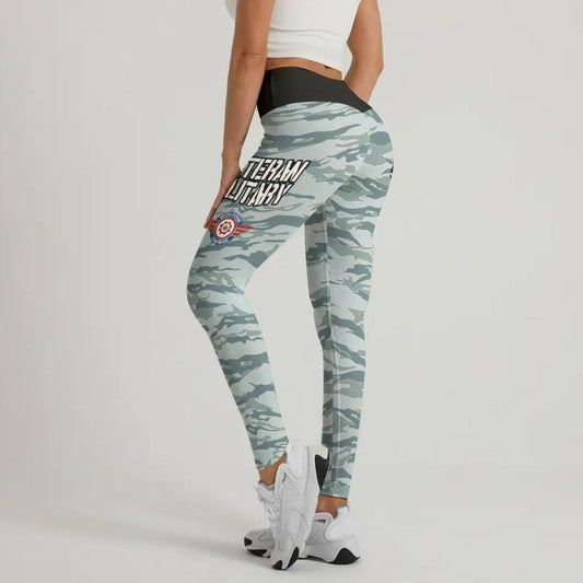 USA Air Force Veteran Military Leggings - BattleFitGear