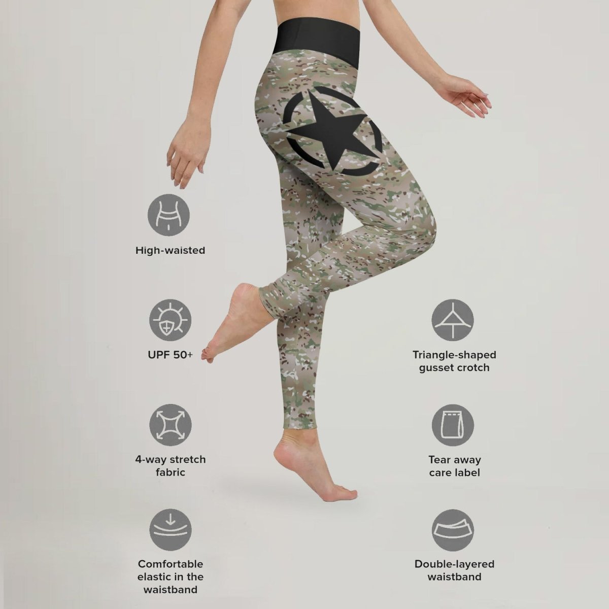 USA Army Veteran Military Leggings - BattleFitGear