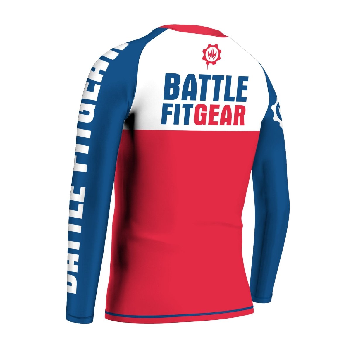 USA Flag Kids Rash Guard - BattleFitGear