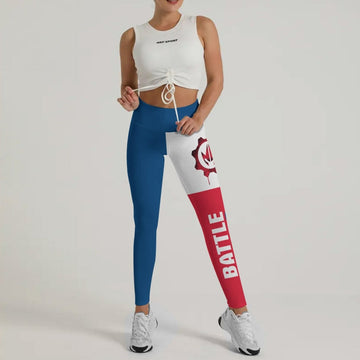 USA Flag Leggings - BattleFitGear