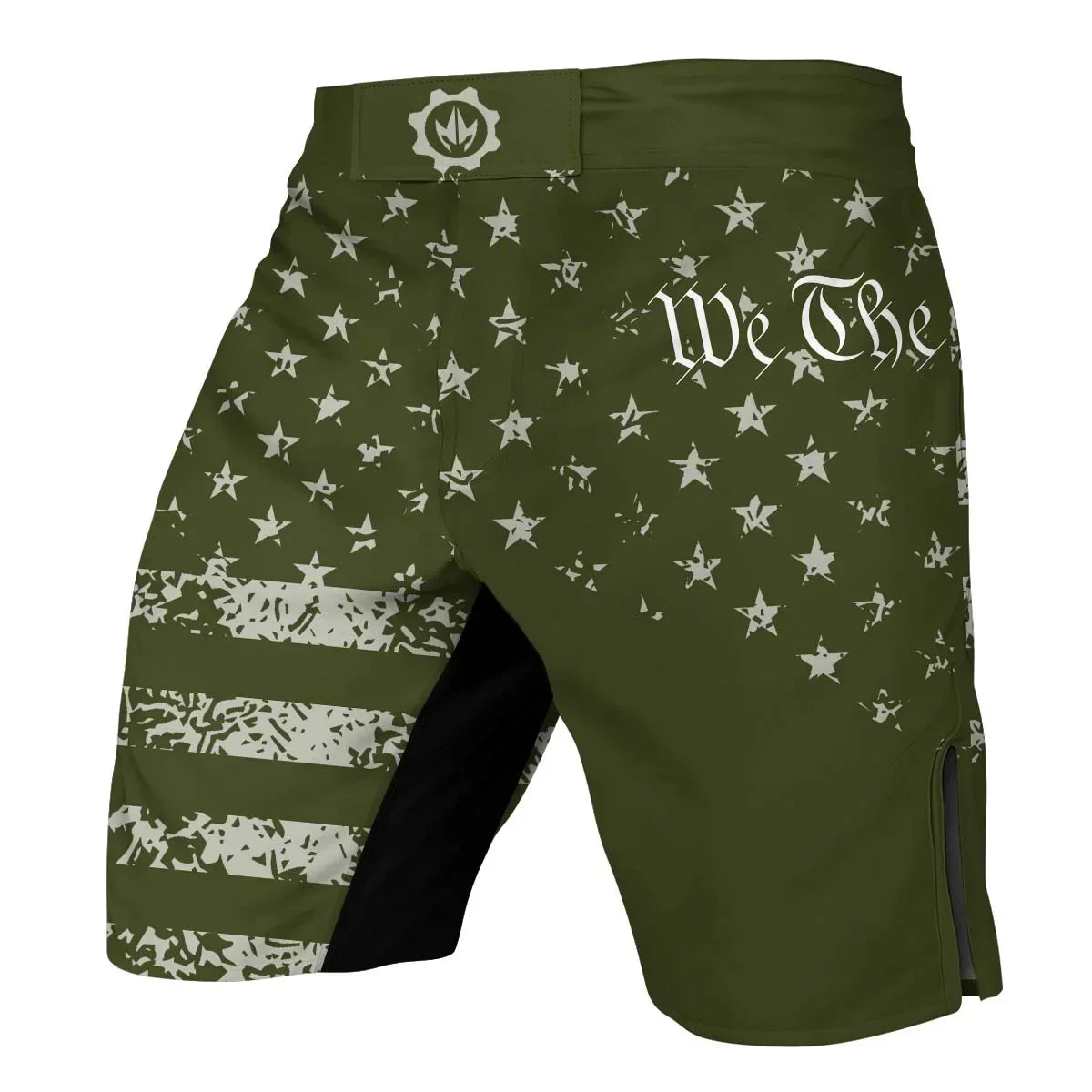 USA Flag Veteran Fight Shorts