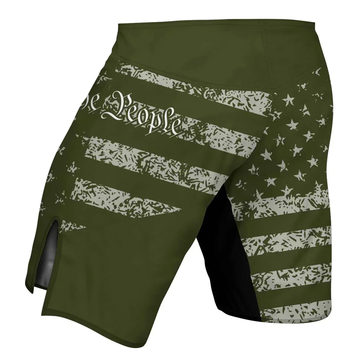 USA Flag Veteran Fight Shorts