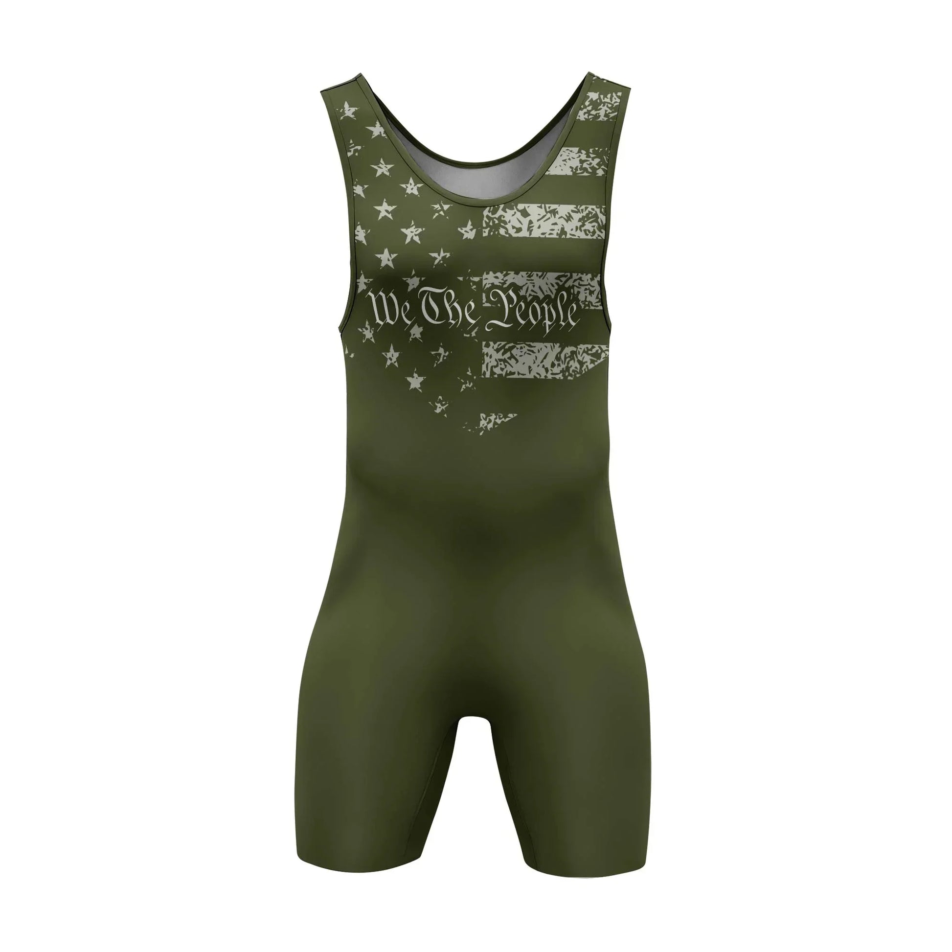USA Flag Veteran Wrestling Singlets