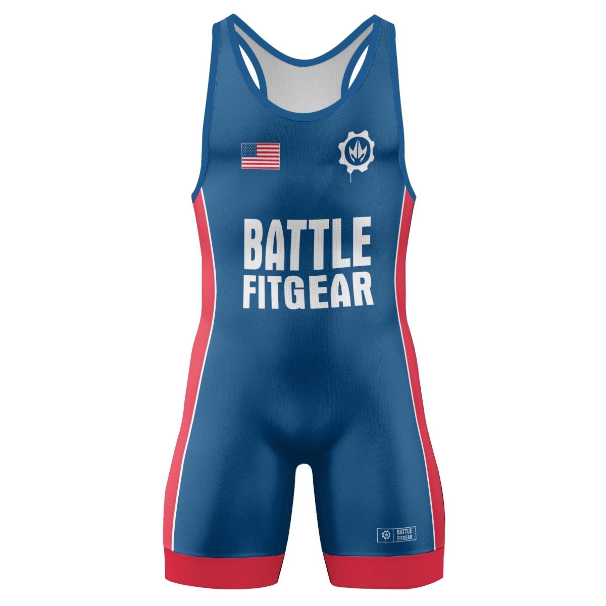 USA Flag Wrestling Singlets - BattleFitGear