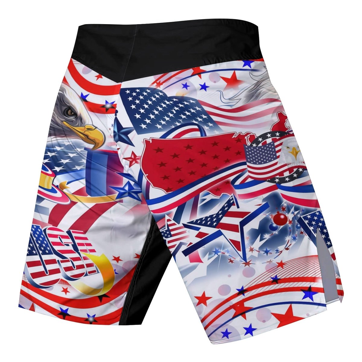 USA Independence Day Fight Shorts - BattleFitGear