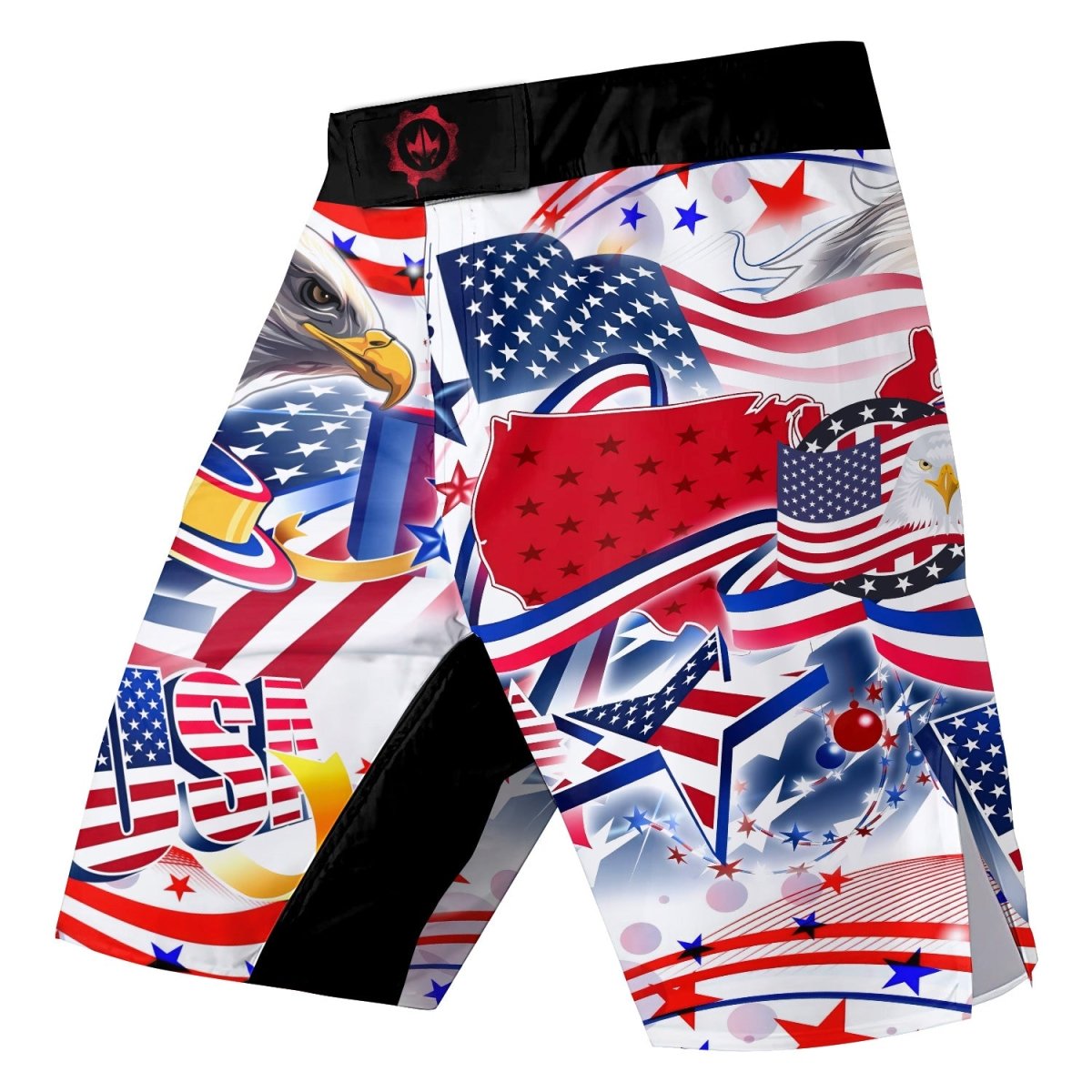 USA Independence Day Fight Shorts - BattleFitGear