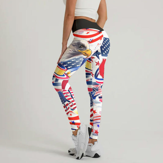 USA Independence Day Leggings
