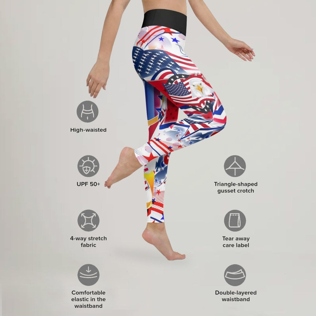 USA Independence Day Leggings - BattleFitGear