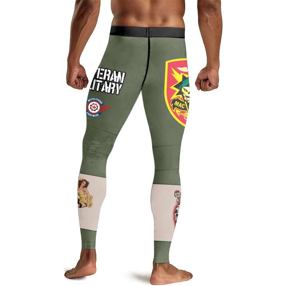 USA MACVSOG Men's Compression Leggings - BattleFitGear