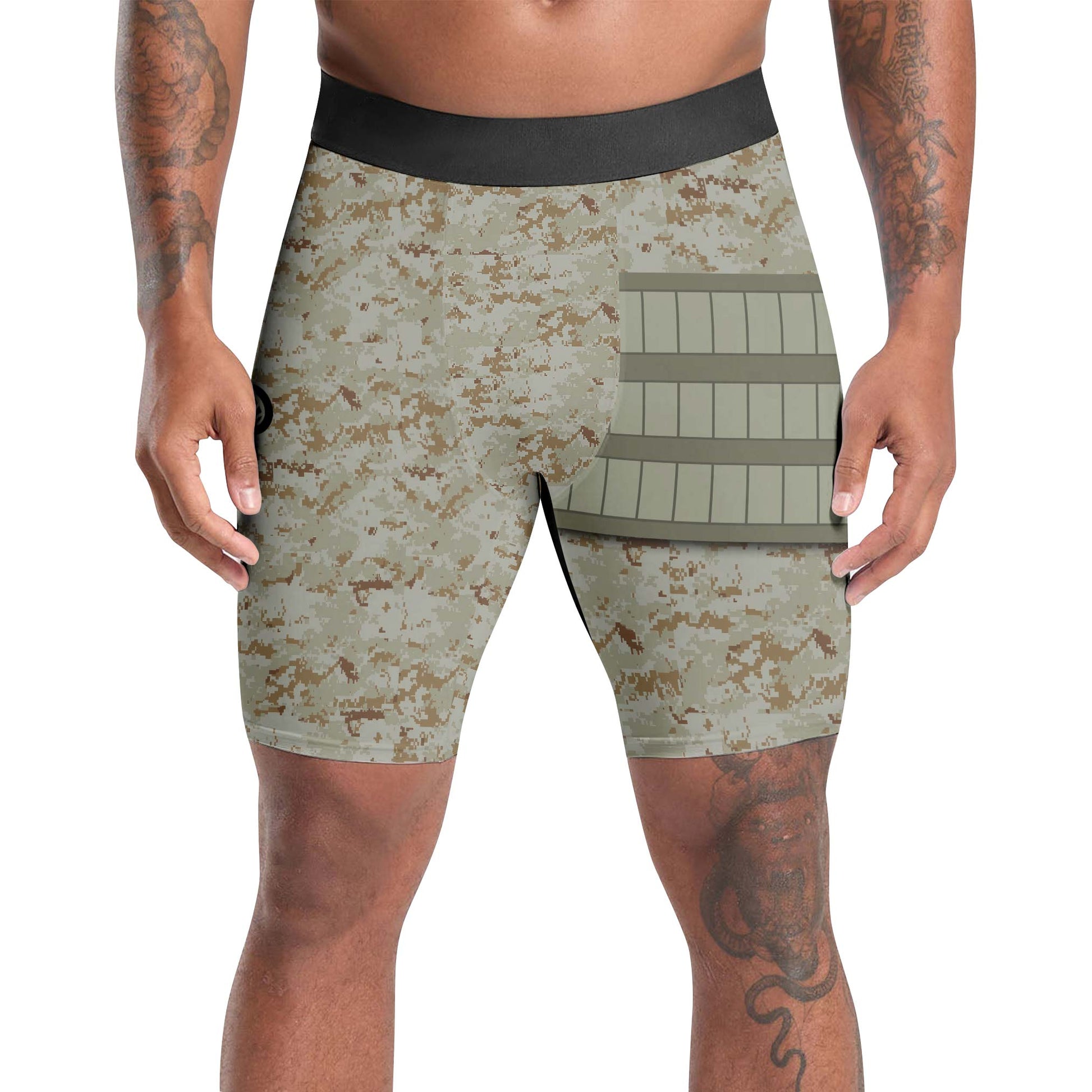 USA Marine Corp Veteran Compression Shorts