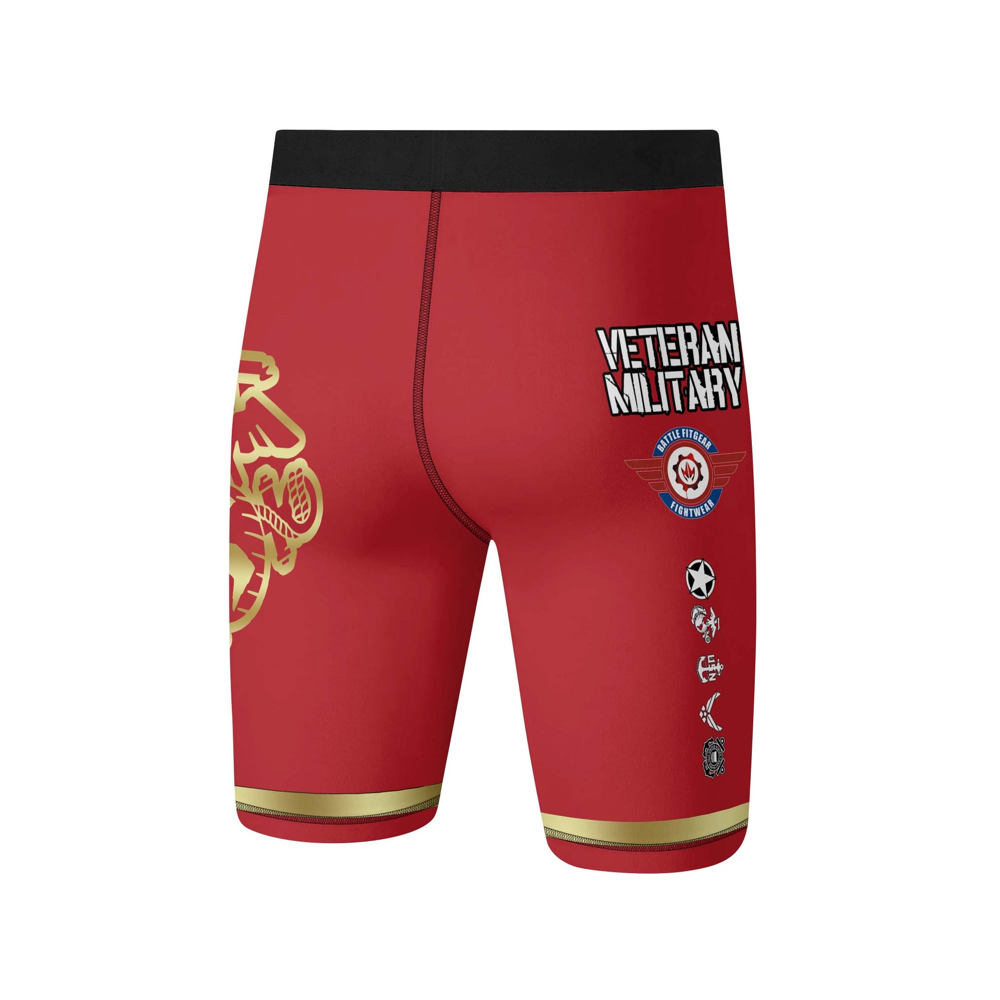 USA Marine Veteran Military Compression Shorts