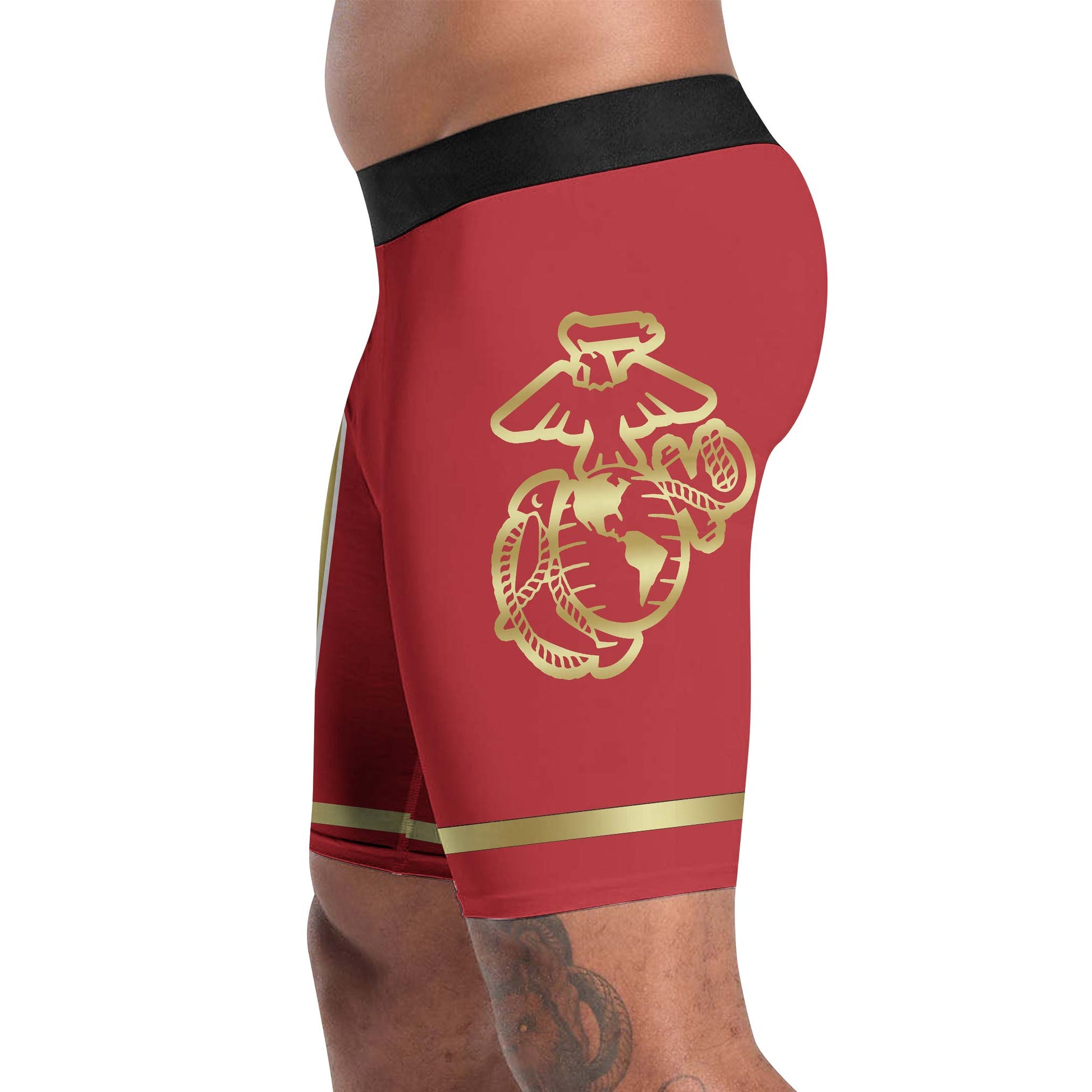 USA Marine Veteran Military Compression Shorts