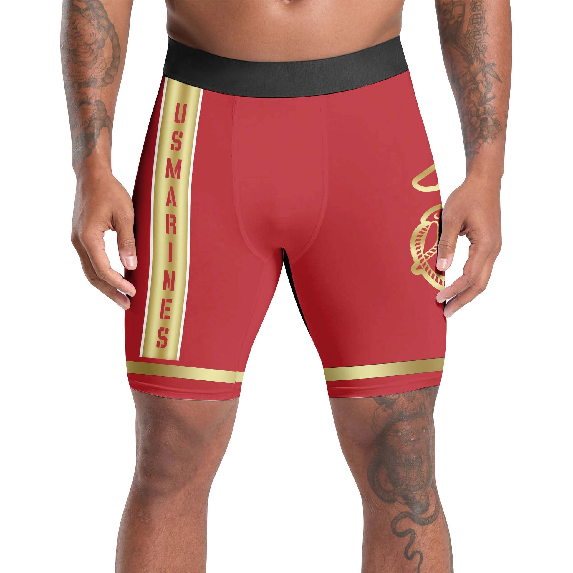 USA Marine Veteran Military Compression Shorts