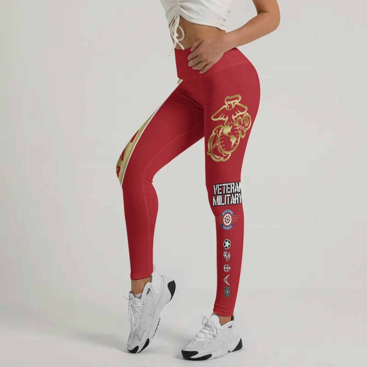 USA Marine Veteran Military Leggings - BattleFitGear