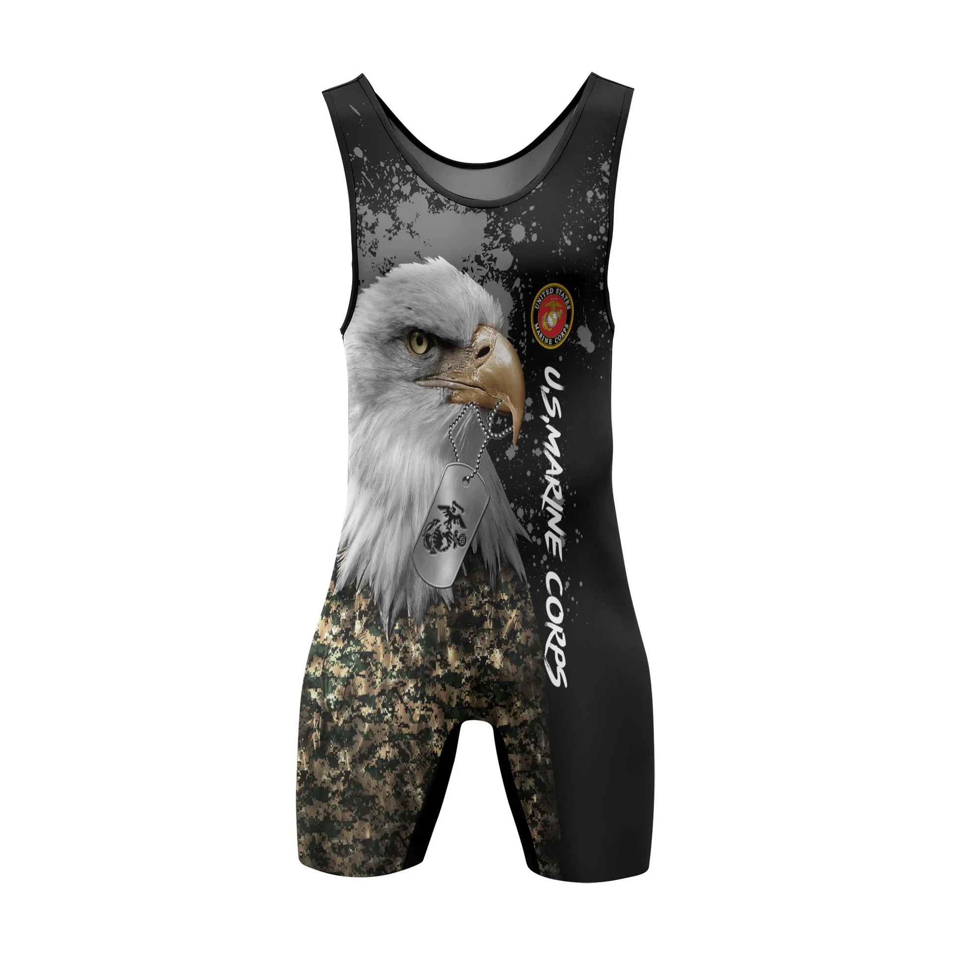 USMC Eagle Military Wrestling Singlets