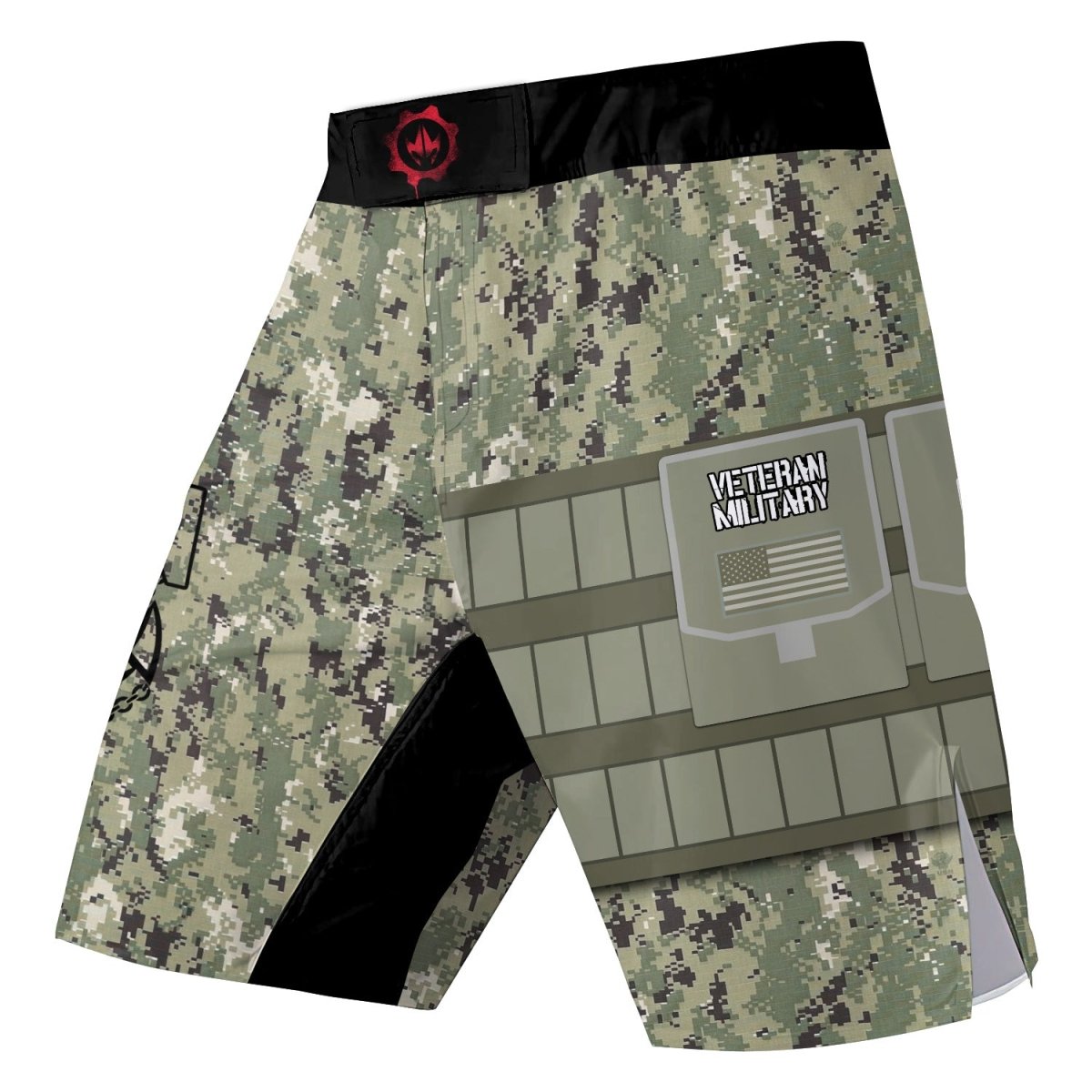 USN Navy Veteran Fight Shorts - BattleFitGear