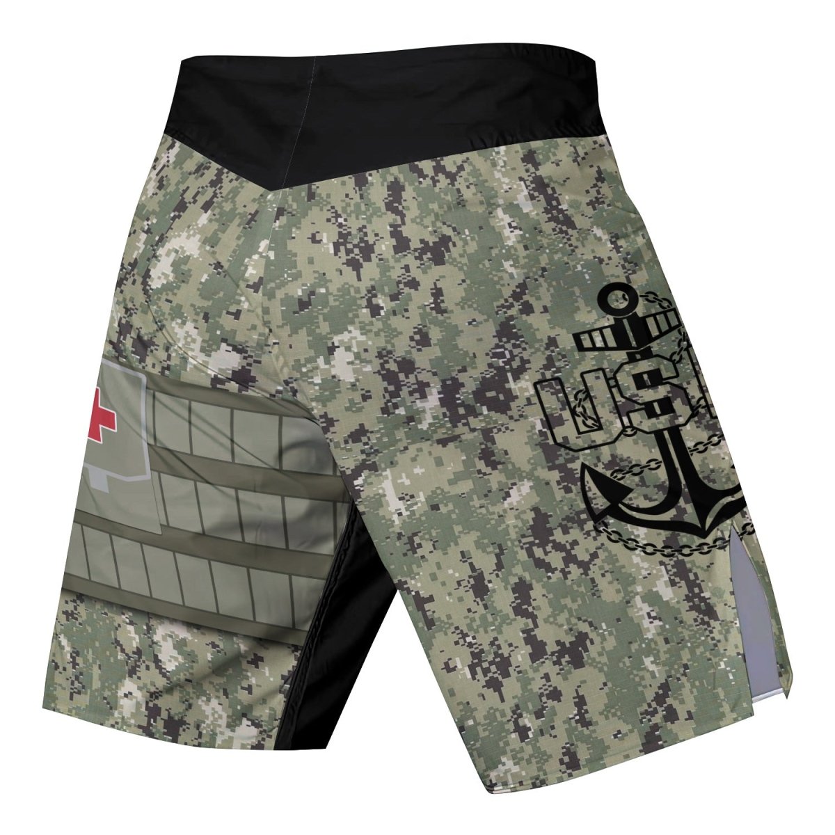 USN Navy Veteran Fight Shorts - BattleFitGear