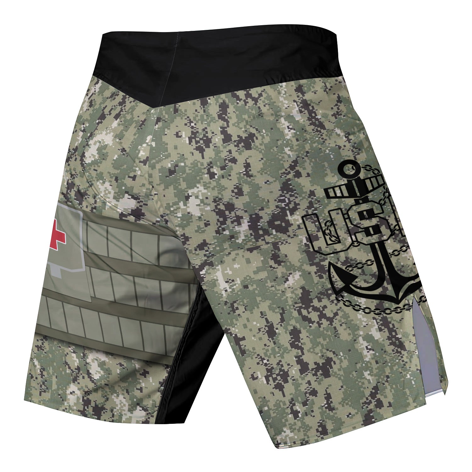 USN Navy Veteran Fight Shorts
