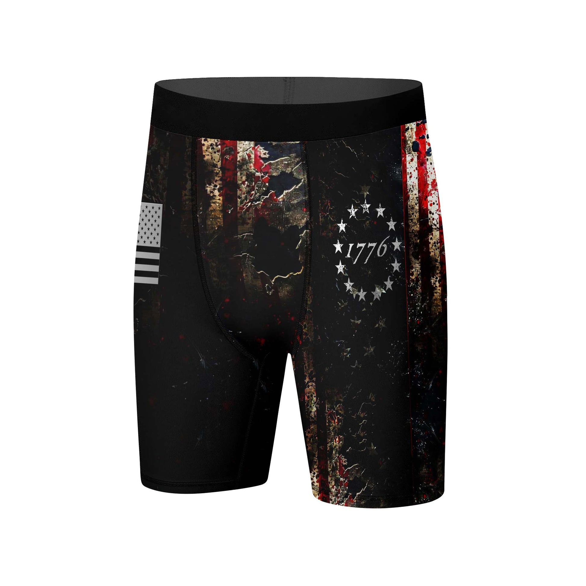 United States 1776 Compression Shorts