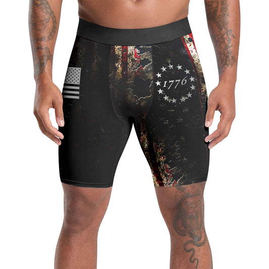 United States 1776 Compression Shorts