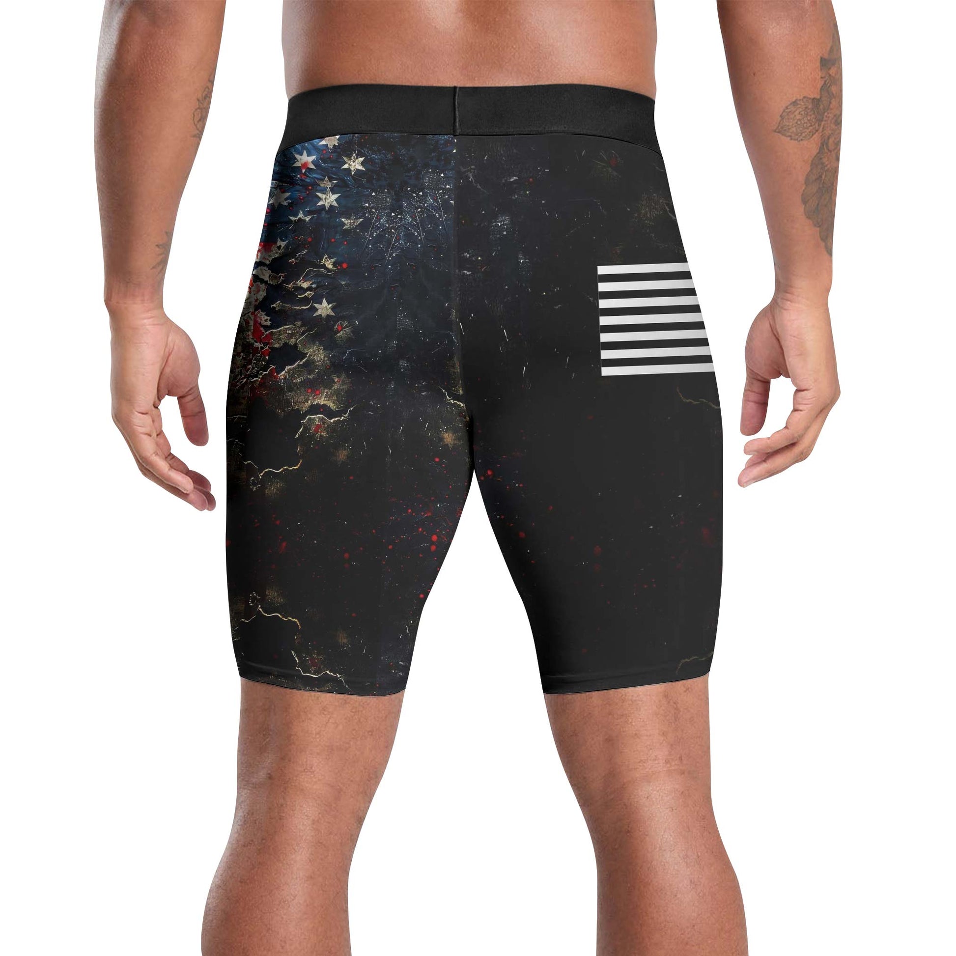 United States 1776 Compression Shorts
