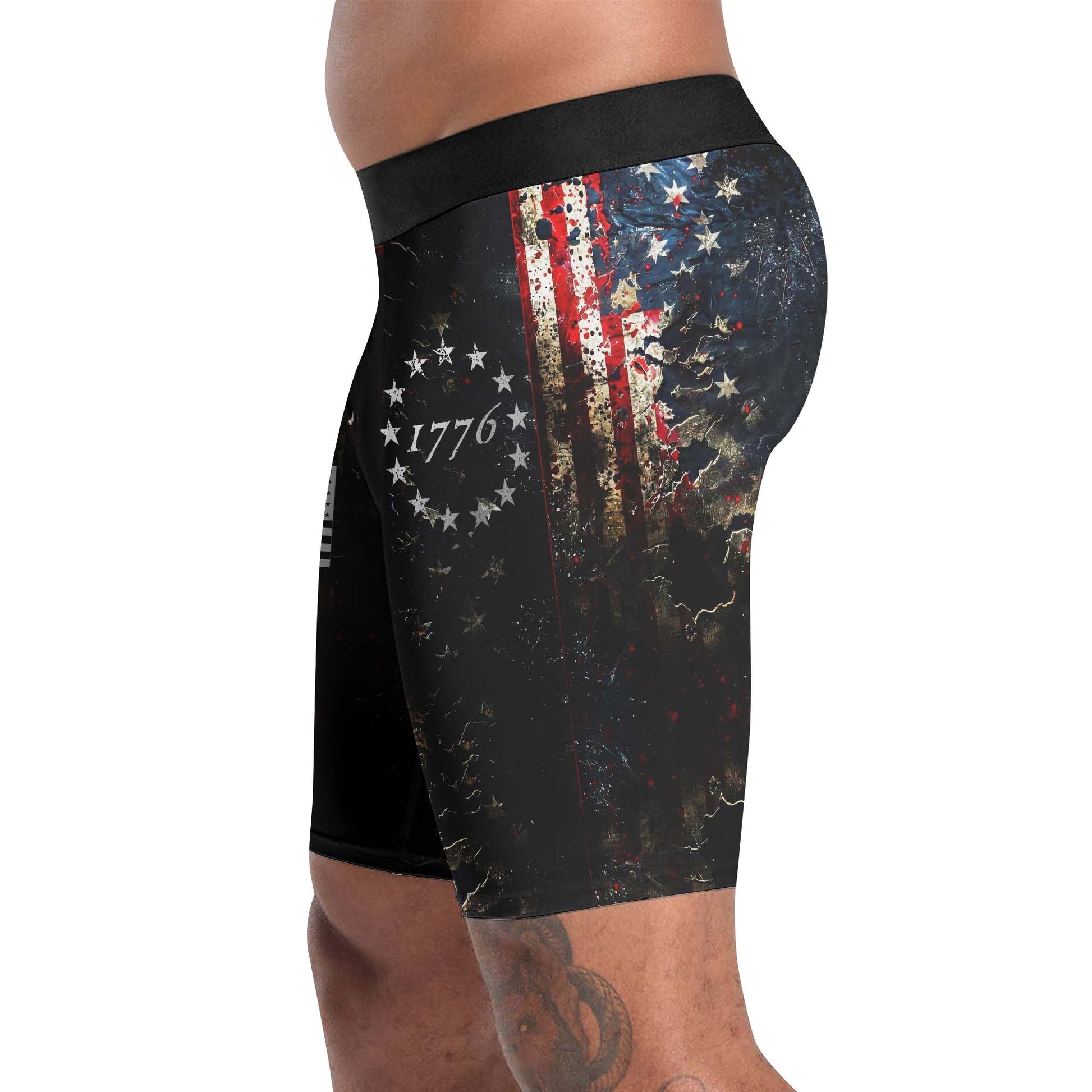United States 1776 Compression Shorts