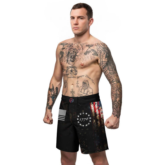 United States 1776 Fight Shorts