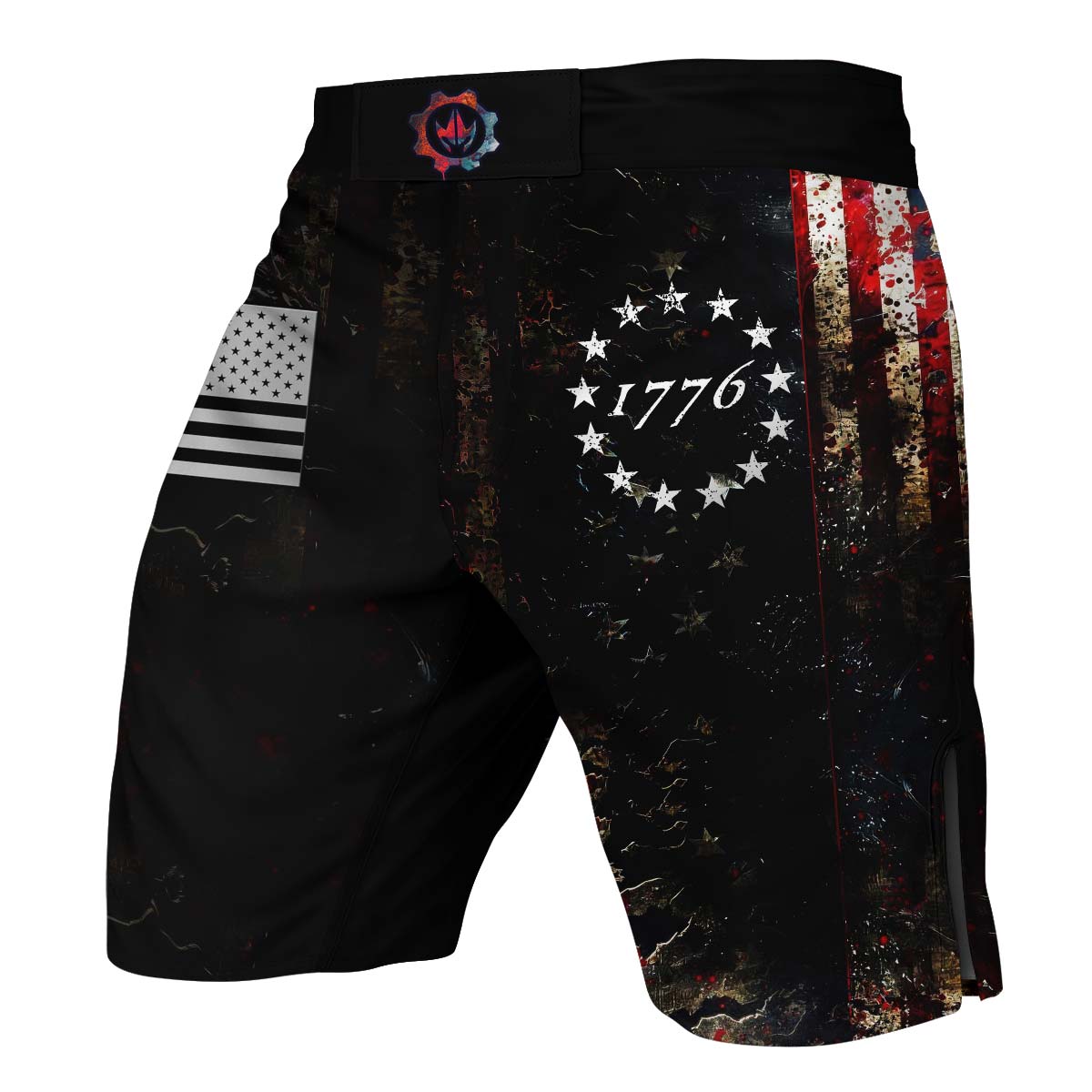 United States 1776 Fight Shorts