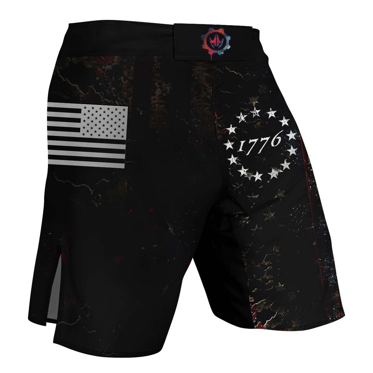 United States 1776 Fight Shorts
