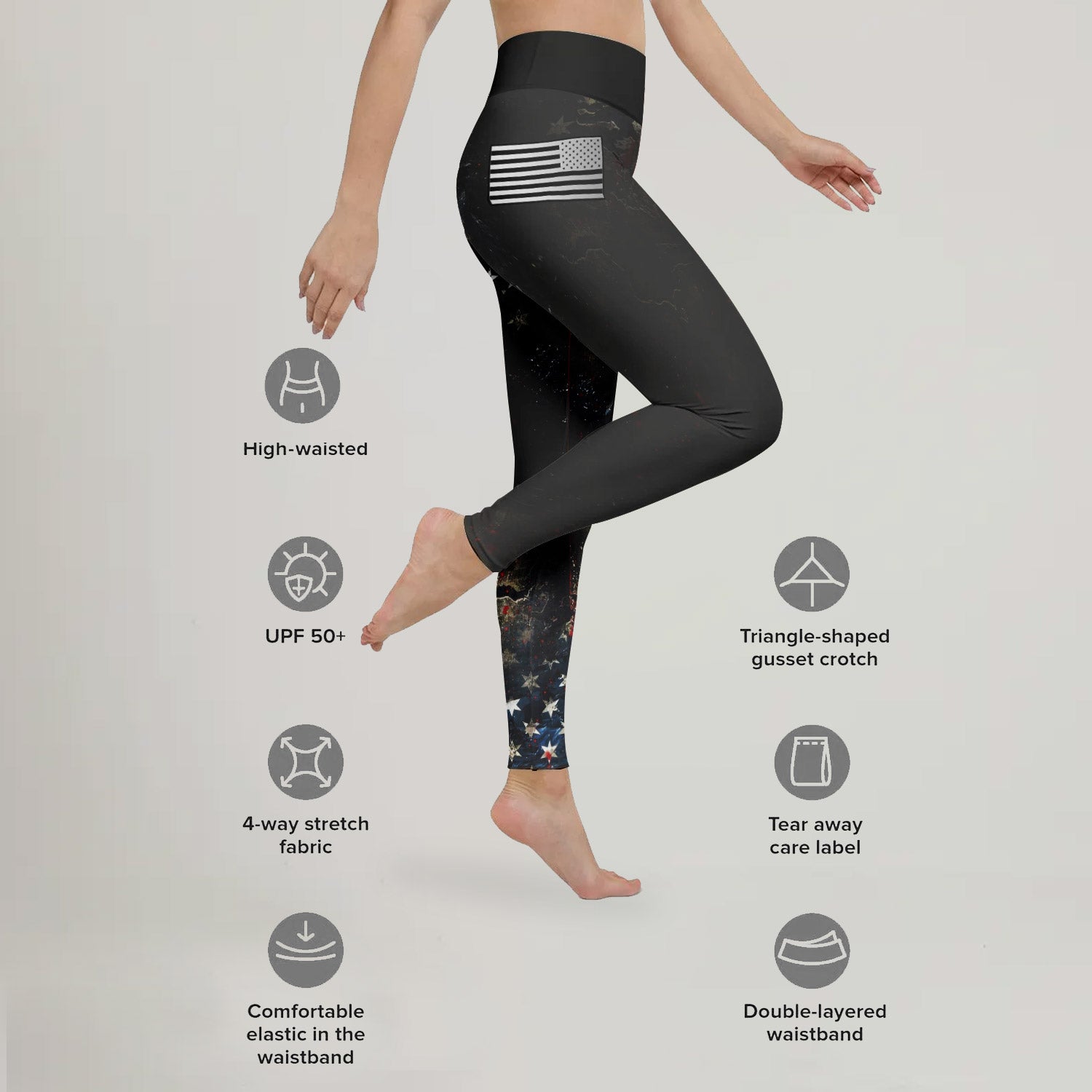 United States 1776 Leggings