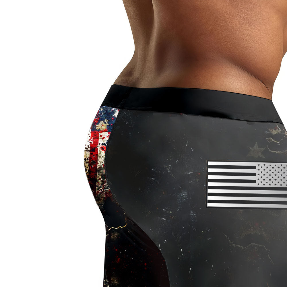 United States 1776 Men's Compression Leggings