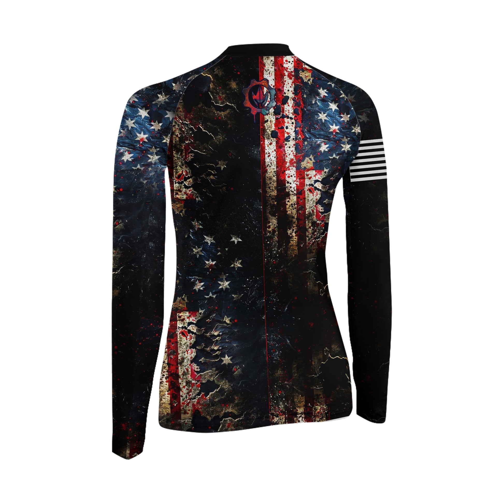 United States 1776 Women's Long Sleeve Rash Guard