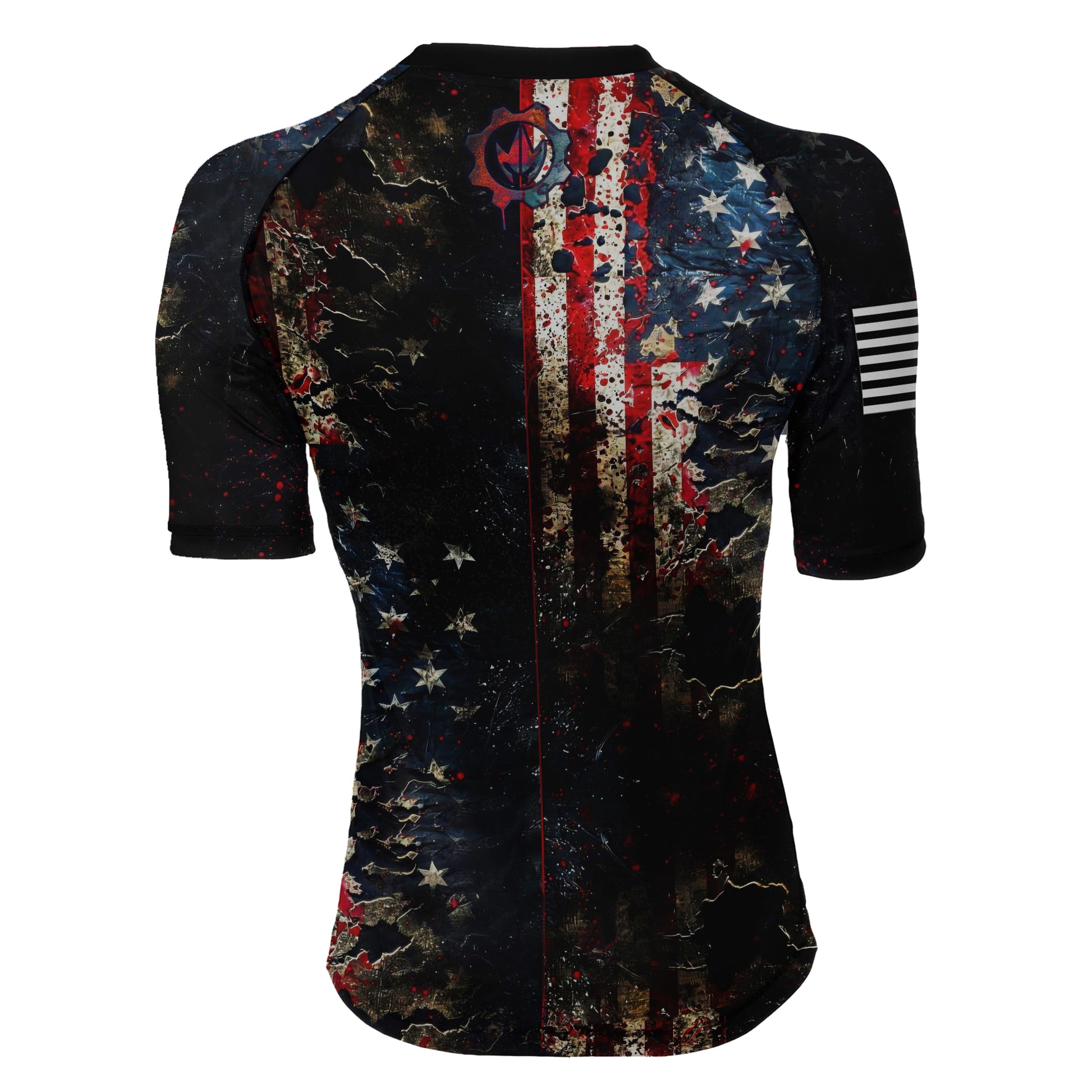 United States 1776 Women's Short Sleeve Rash Guard