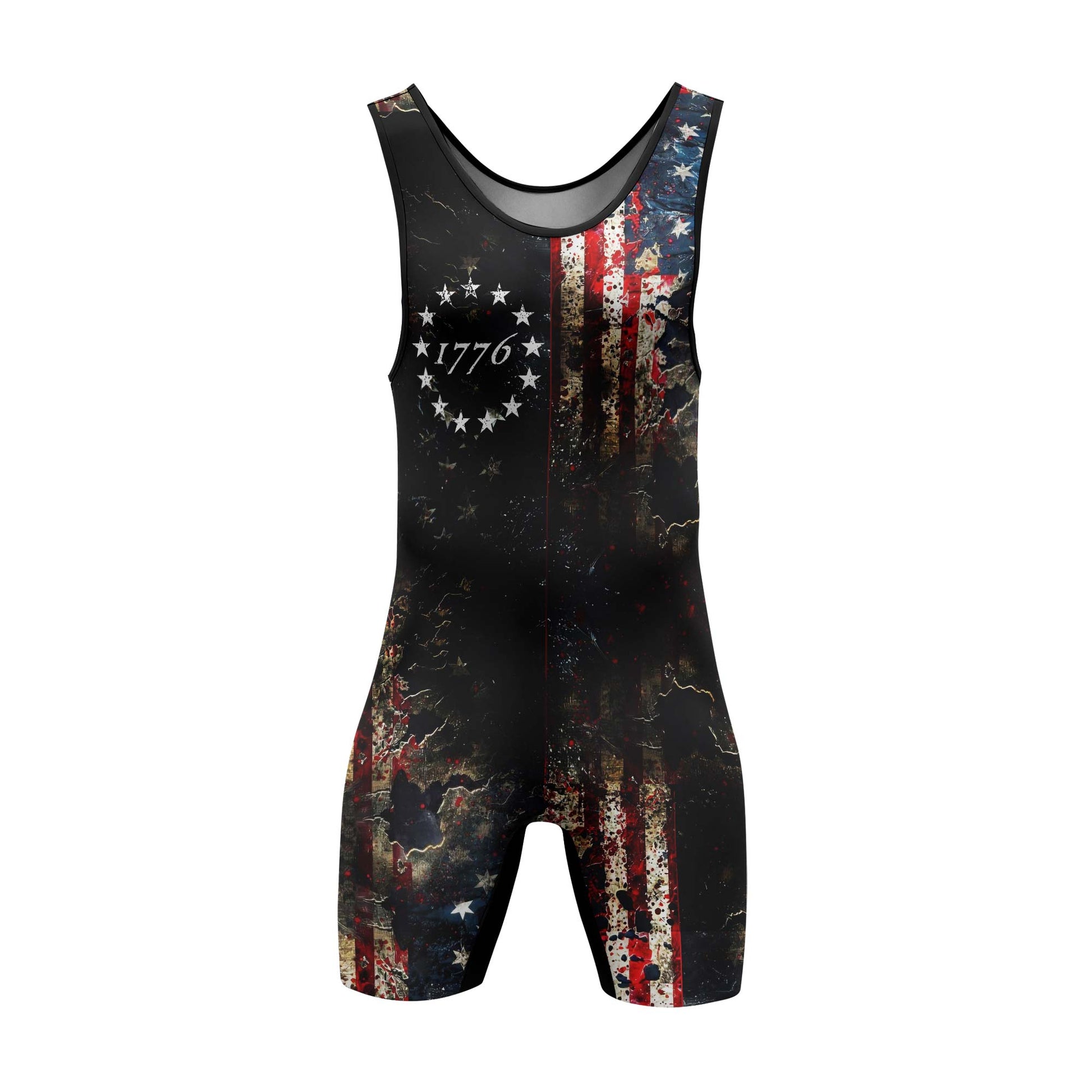 United States 1776 Wrestling Singlets