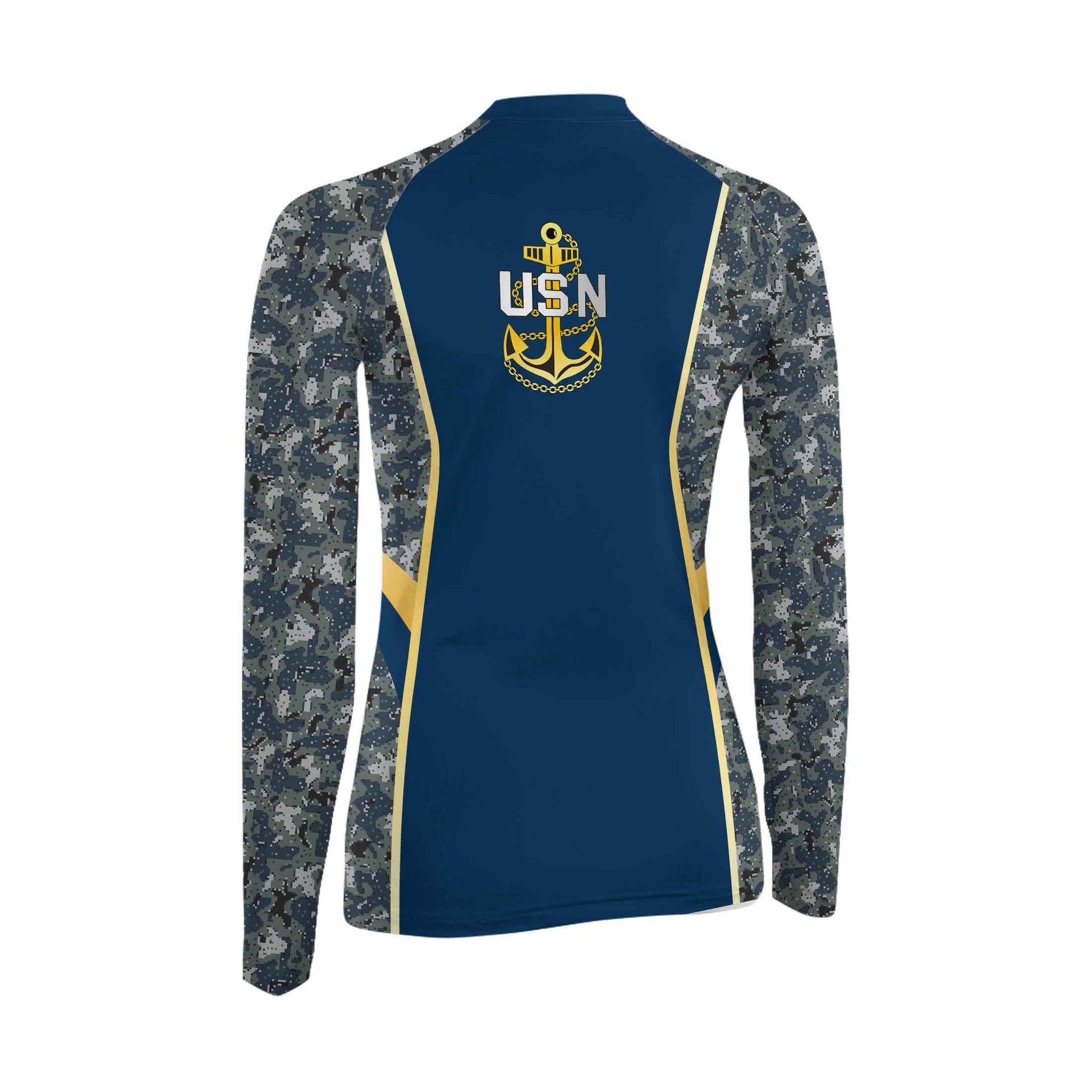 United States Navy Women's Long Sleeve Rash Guard