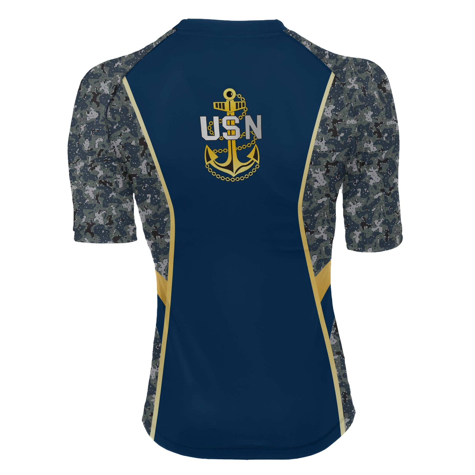 United States Navy Women's Short Sleeve Rash Guard