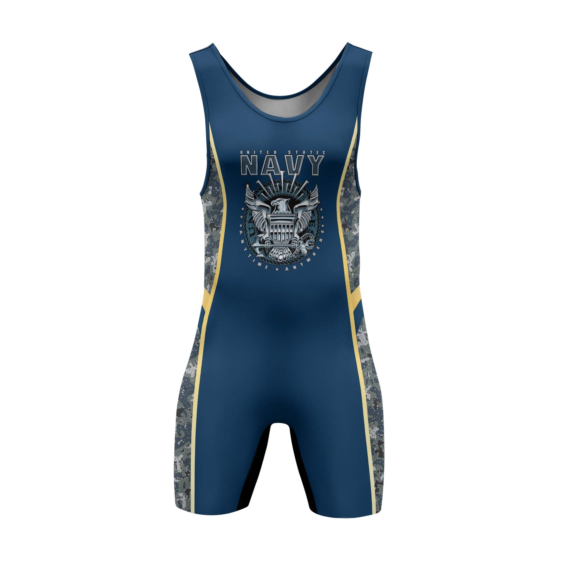 United States Navy Wrestling Singlets