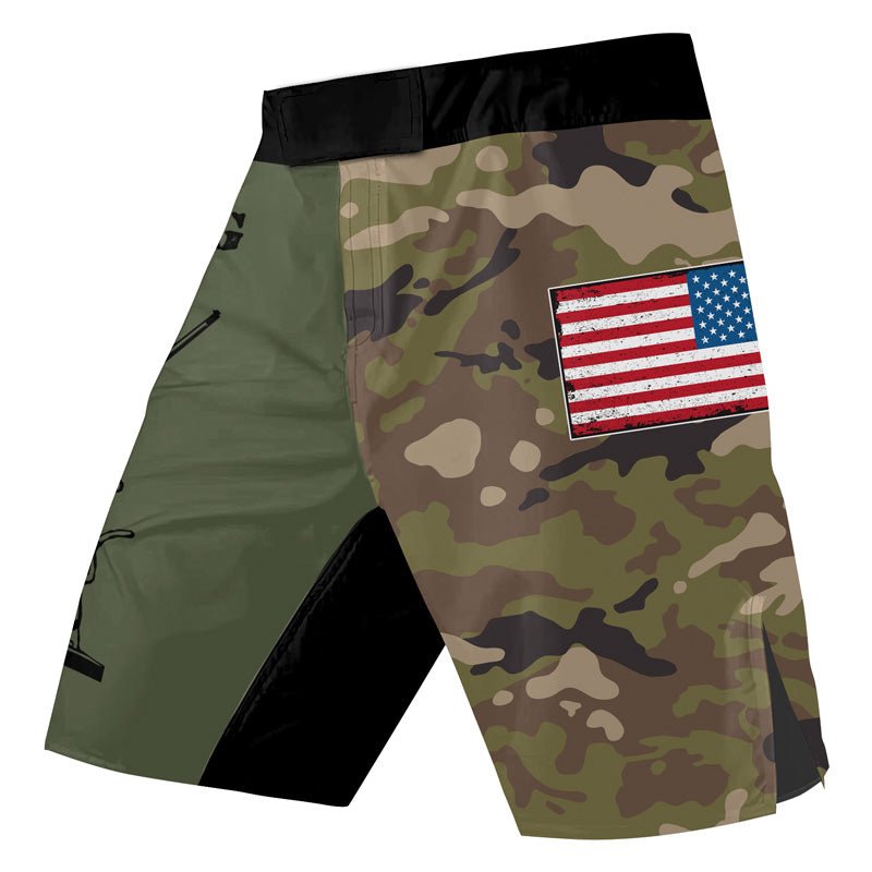 Utah ARNG Fight Shorts - BattleFitGear